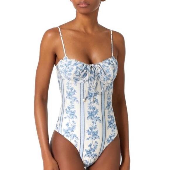 Agua by Agua Bendita Bougainvillea Swimsuit - Picture 3 of 16